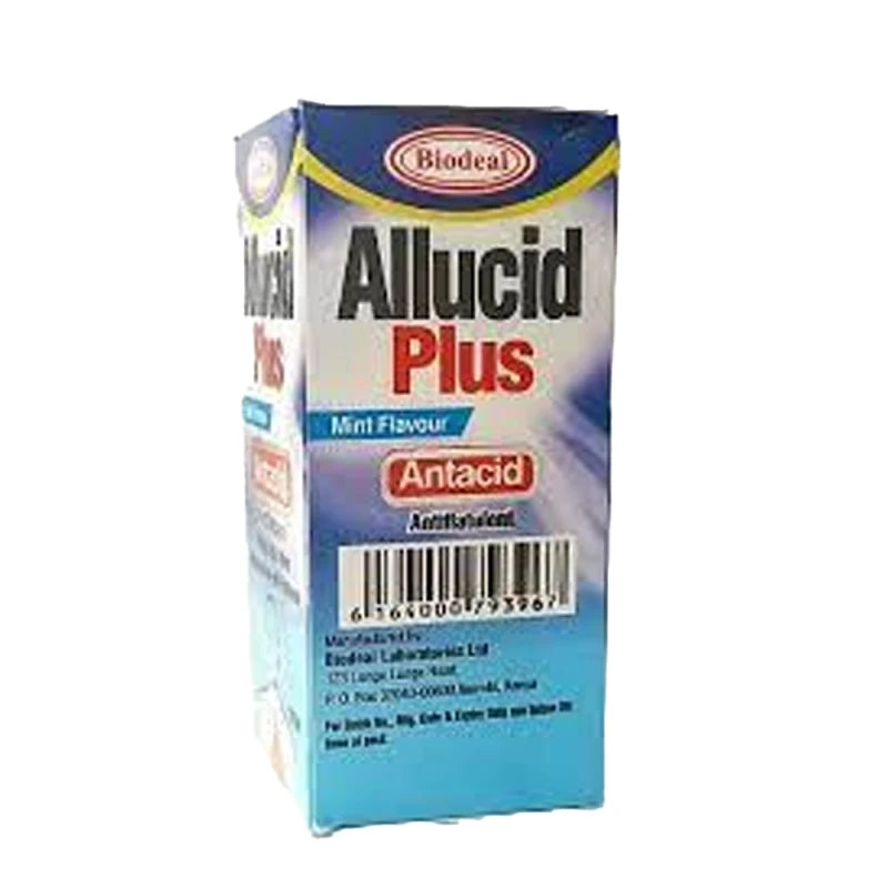 Allucid Plus Mint Suspension 100ml