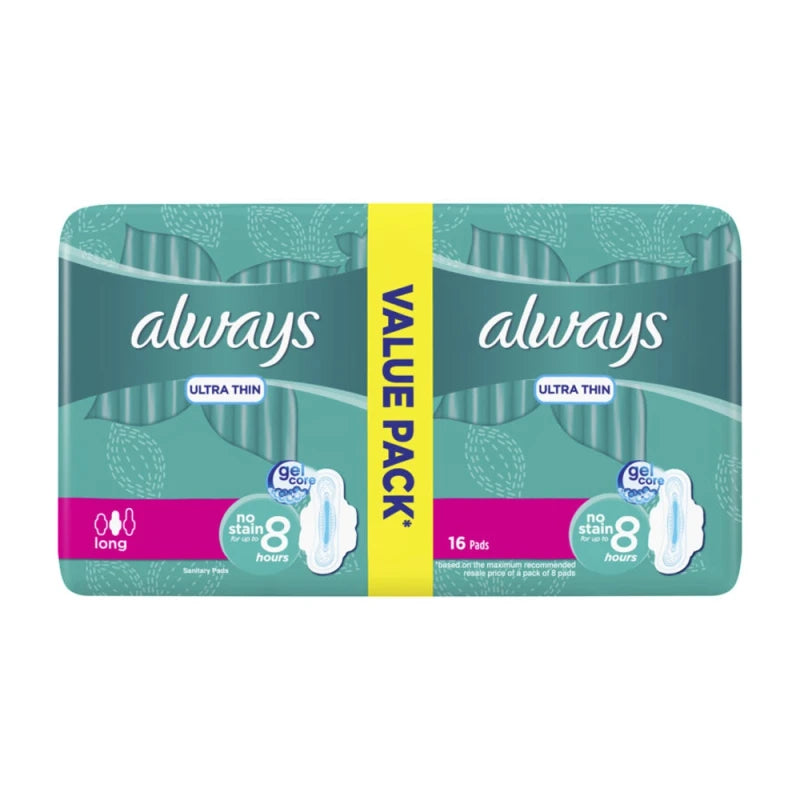 Always Ultra Thin Long Duo 16s