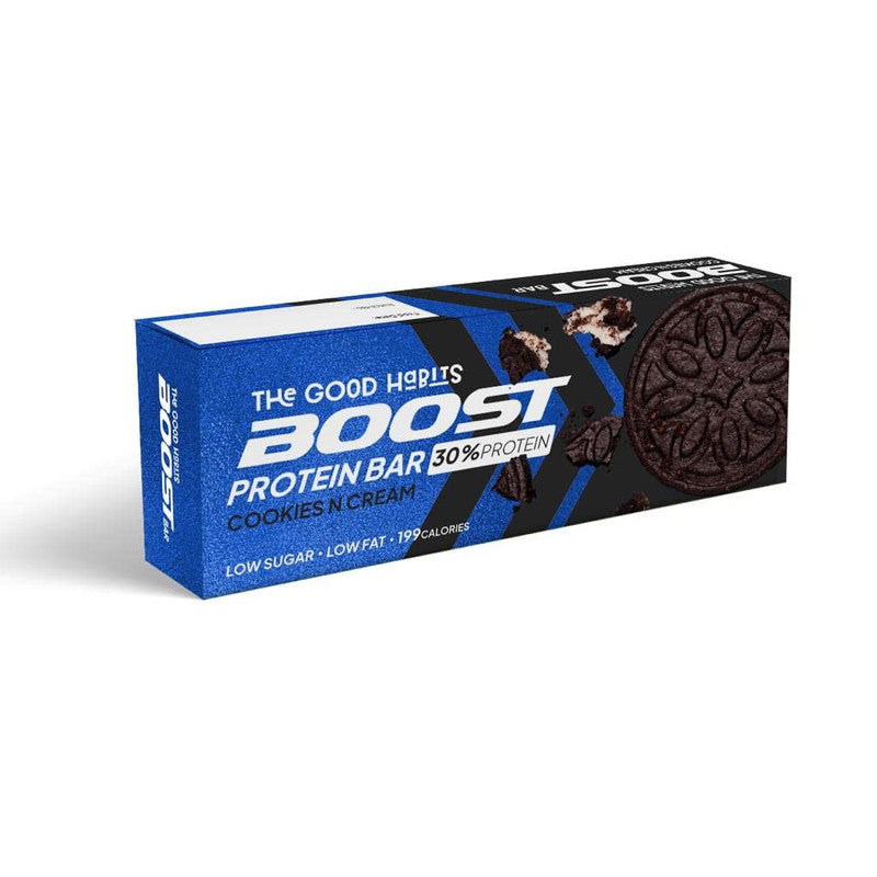 Boost Protein Bar Cookies & Cream High Protein Snack