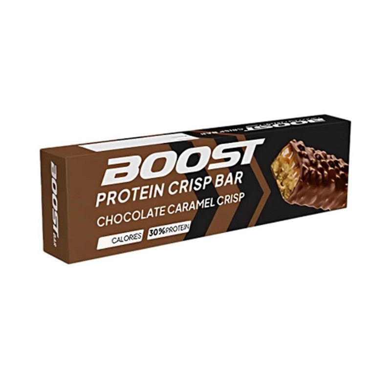 Boost Protein Crisp Bar Chocolate Caramel High Protein Snack