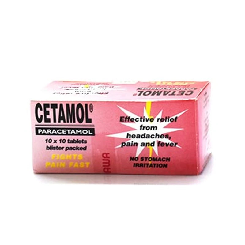 Cetamol Tablets 100’s