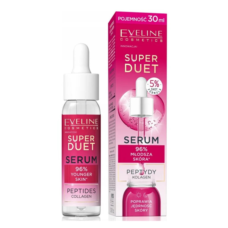 Eveline Super Duet Peptides Collagen Serum 30ml
