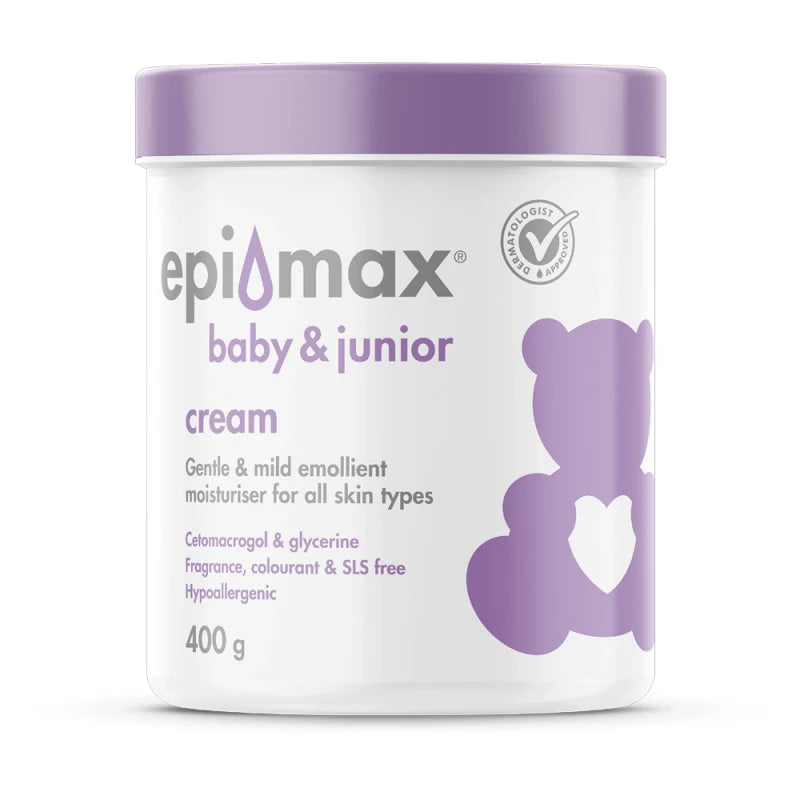 Epimax Baby and Junior Moisturiser Cream 400g