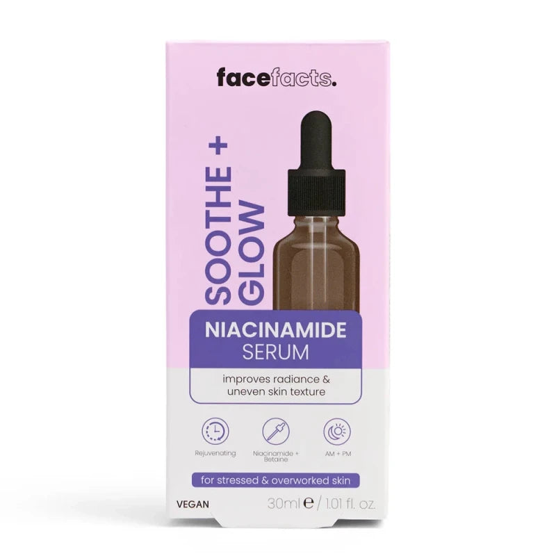 Face Facts Soothe Plus Glow Niacinamide Serum 30ml