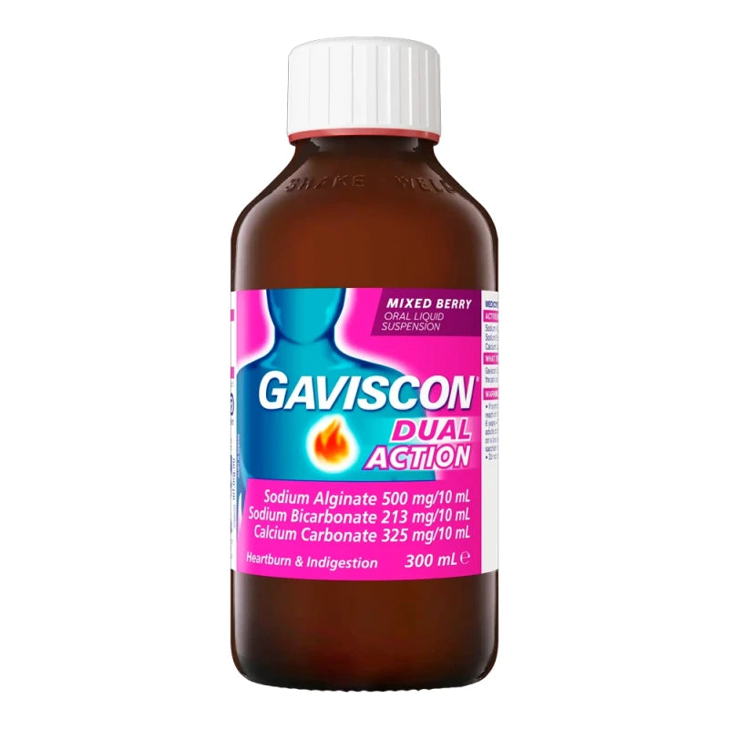 Gaviscon Double Action Mixed Berries Liquid 300ml