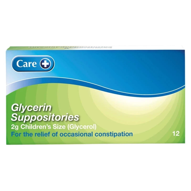 Glycerine Suppositories Child 2g 12s