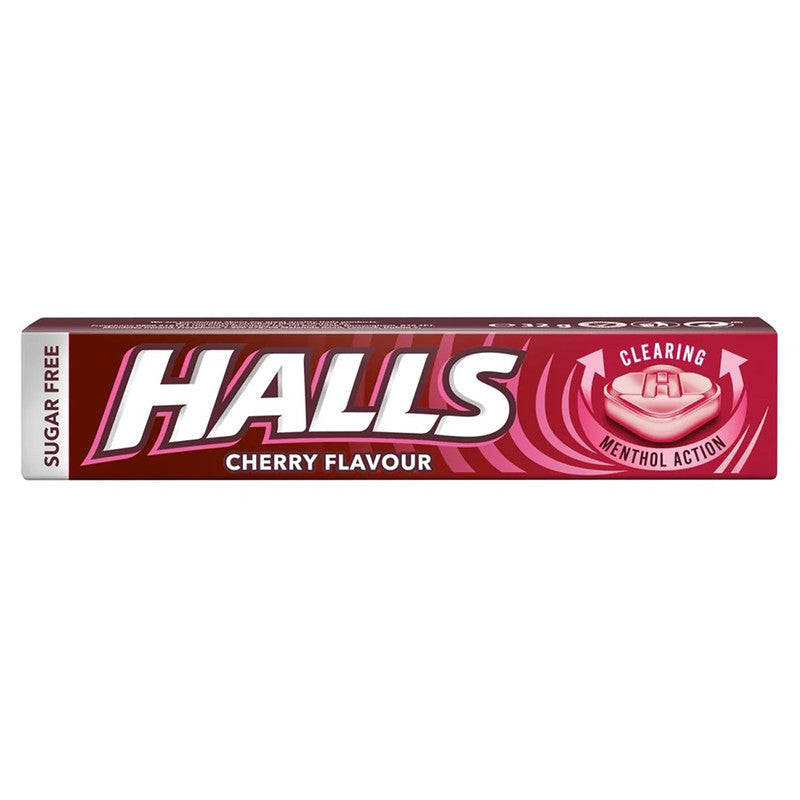 Halls Clearing Menthol Action Cherry 32g