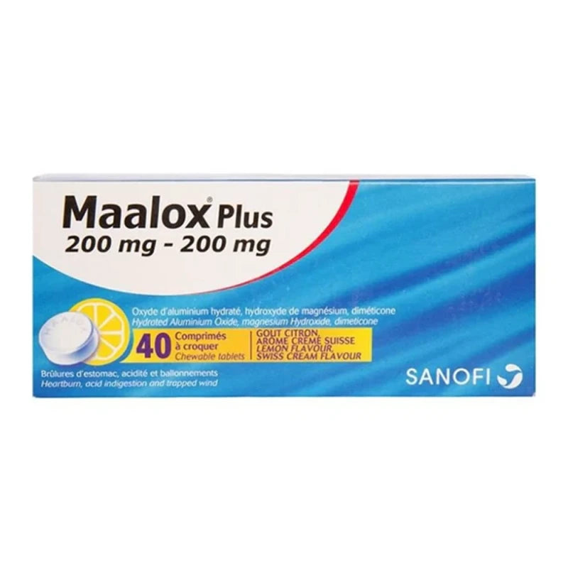 Maalox Plus Tablets 40s