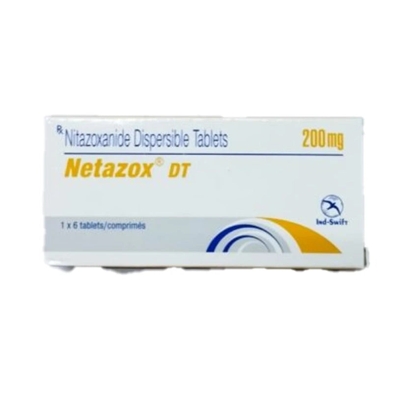 Netazox Dt 200mg 6s