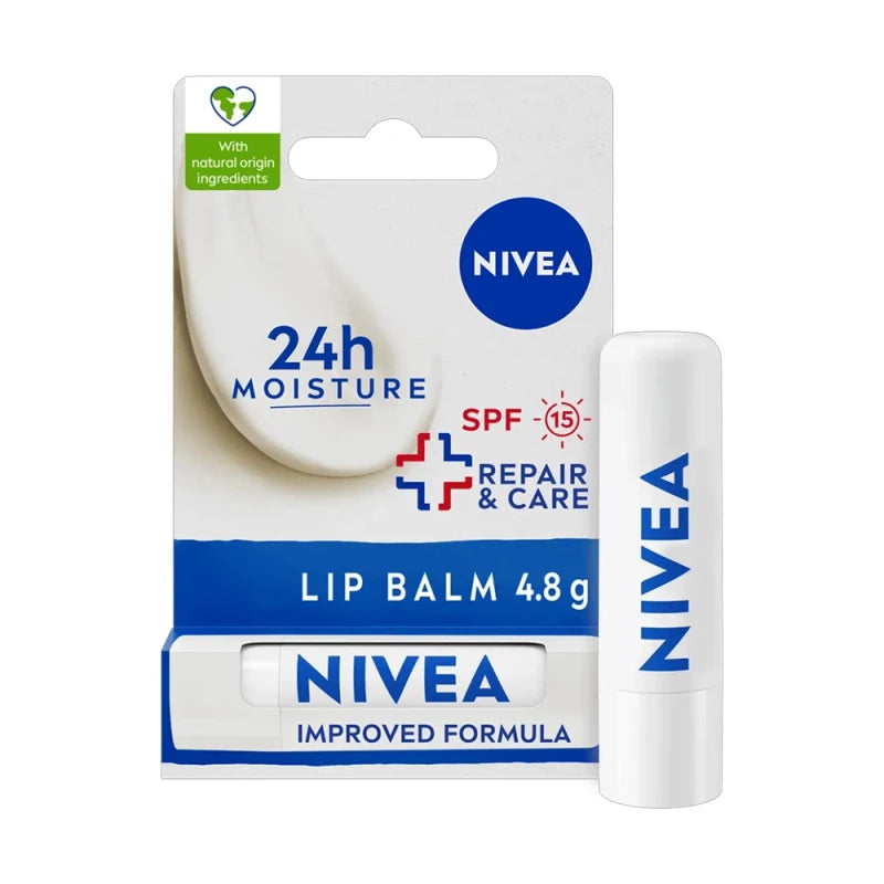 Nivea Repair And Care SPF15 Lip Balm 4.8g