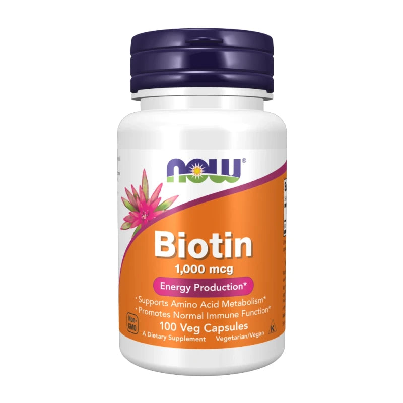 Now Biotin 1000mcg 100's