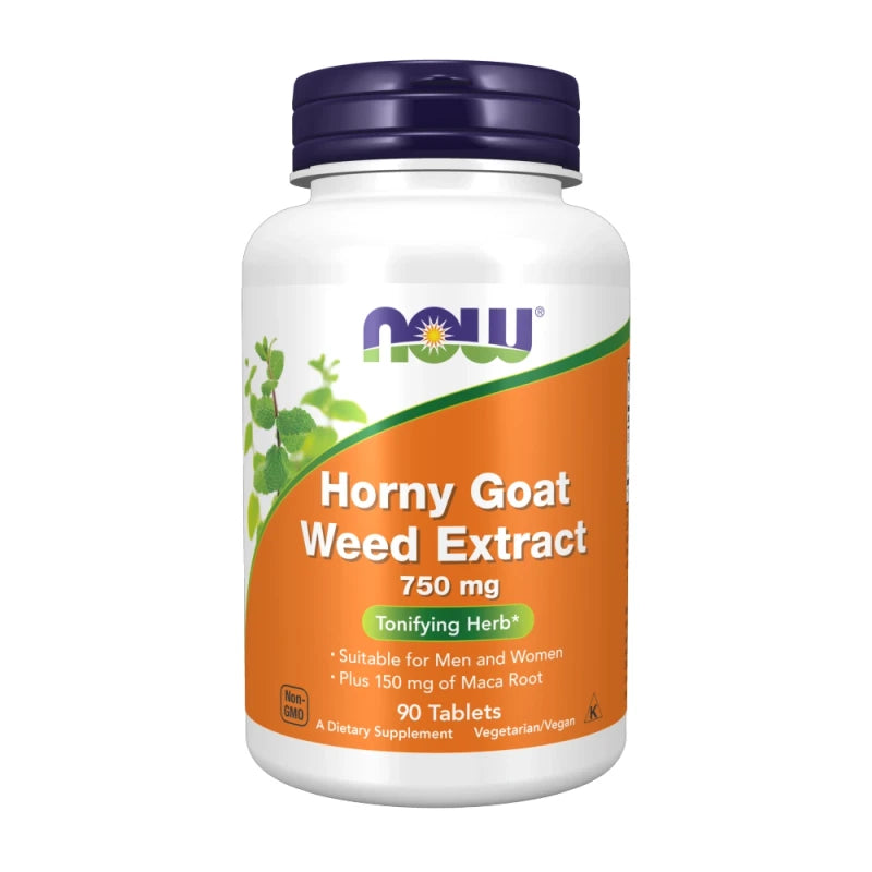 Now Horny Goat Weed Extract 750mg 90's