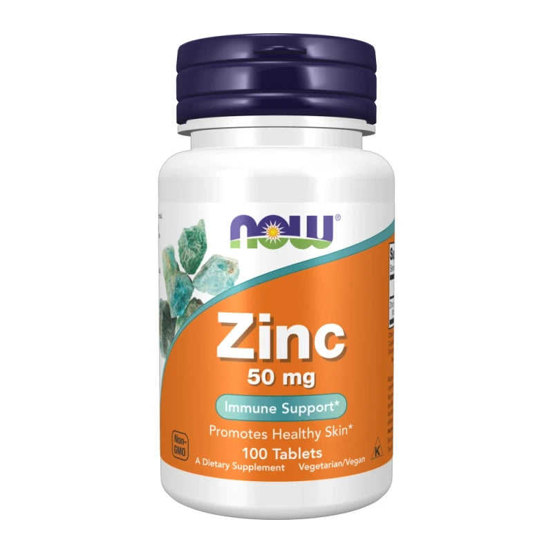 Now Zinc 50mg 100's