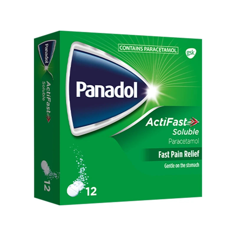 Panadol Actifast Soluble Tablets 12s