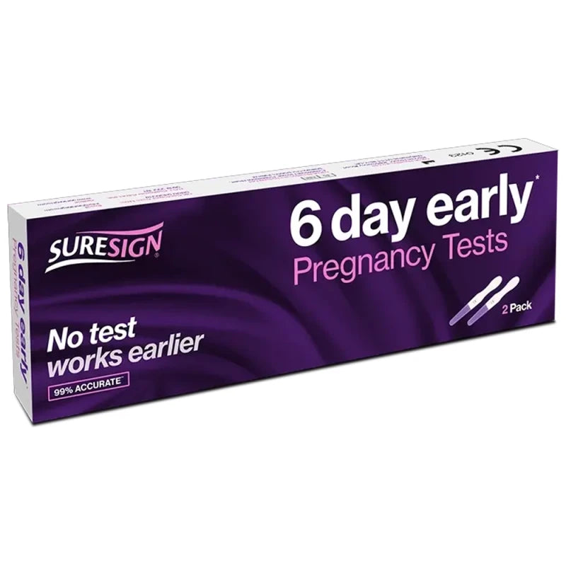 Suresign 6 Day Early Pregnancy Test 2s