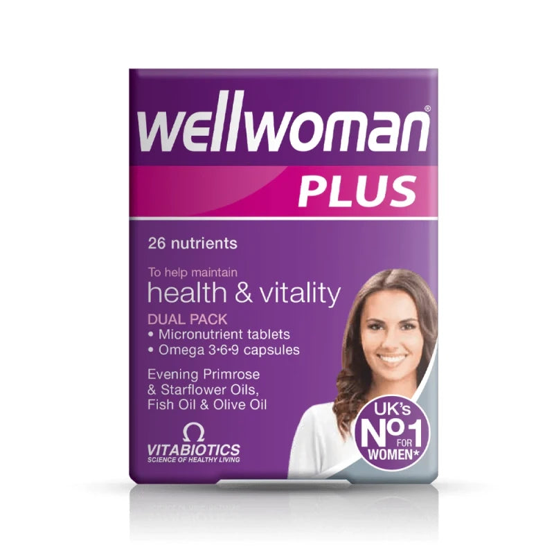 Wellwoman Plus Omega 3-6-9 Caps/Tabs 56s