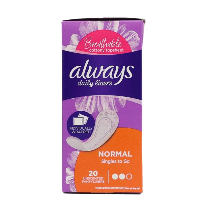 Always Pantyliners Normal 20s