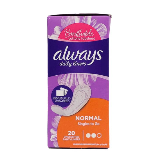 Always Pantyliners Normal 20s