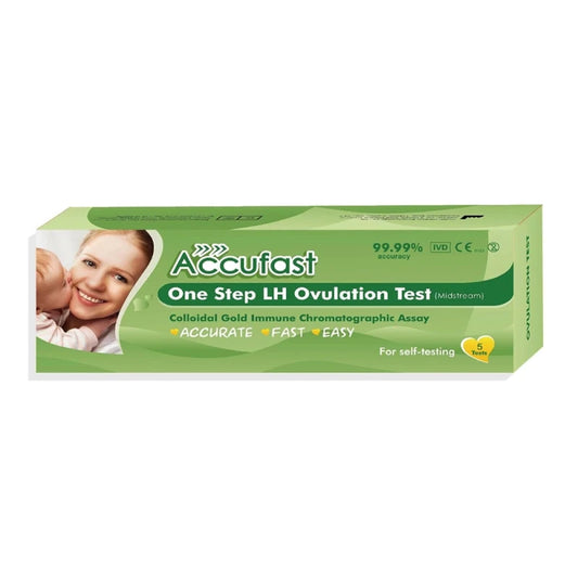 Accufast Ovulation LH Midstream Test 5s