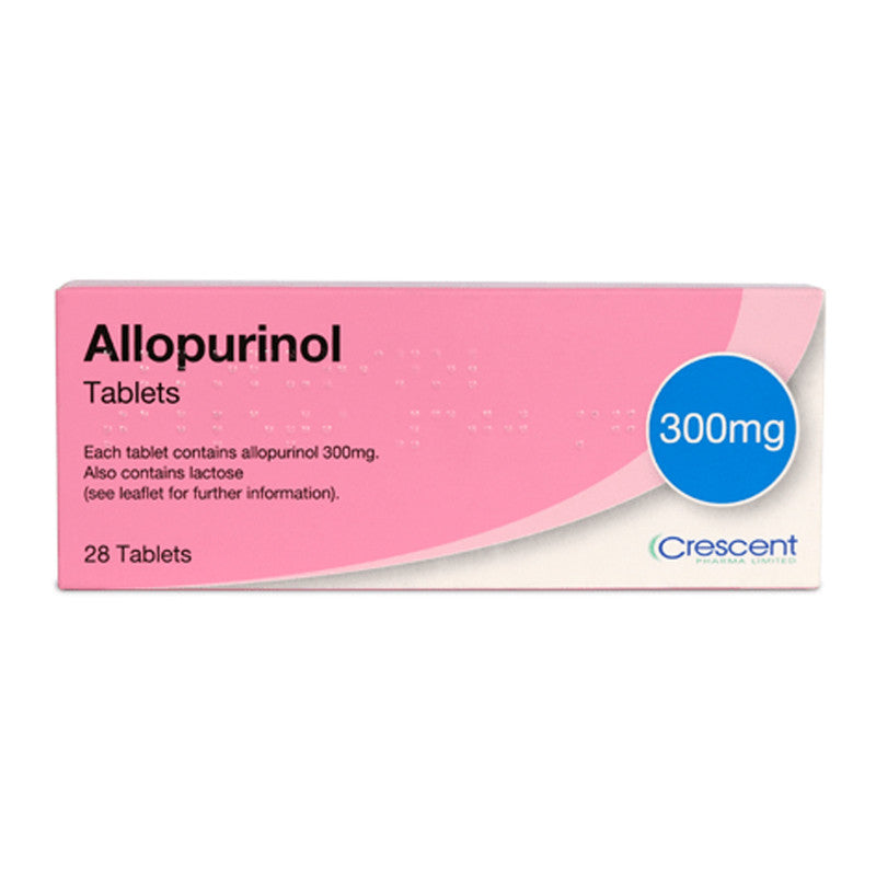 Allopurinol 300mg 28’s