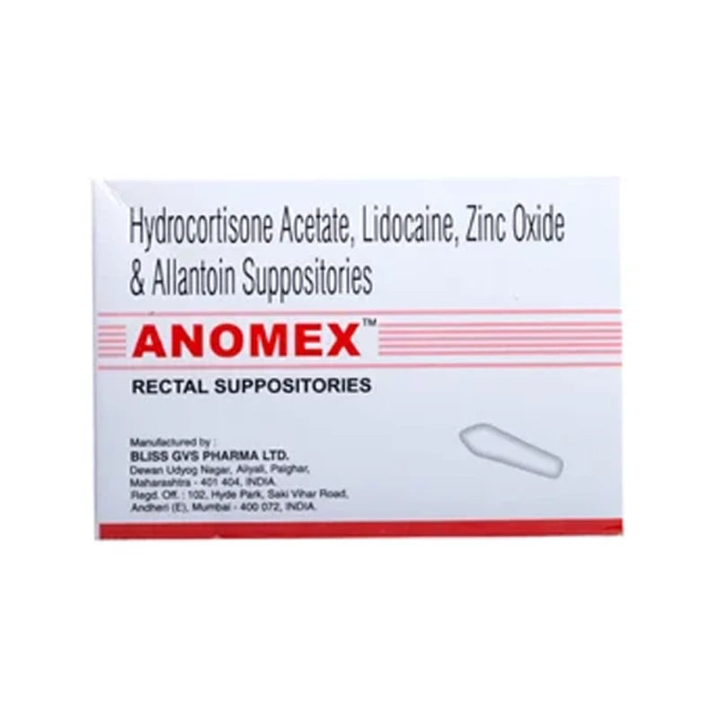 Anomex Suppositories 5’s