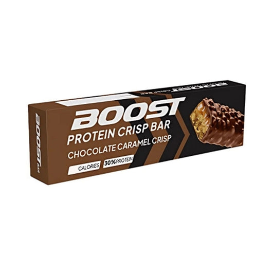 Boost Protein Crisp Bar Chocolate Caramel High Protein Snack