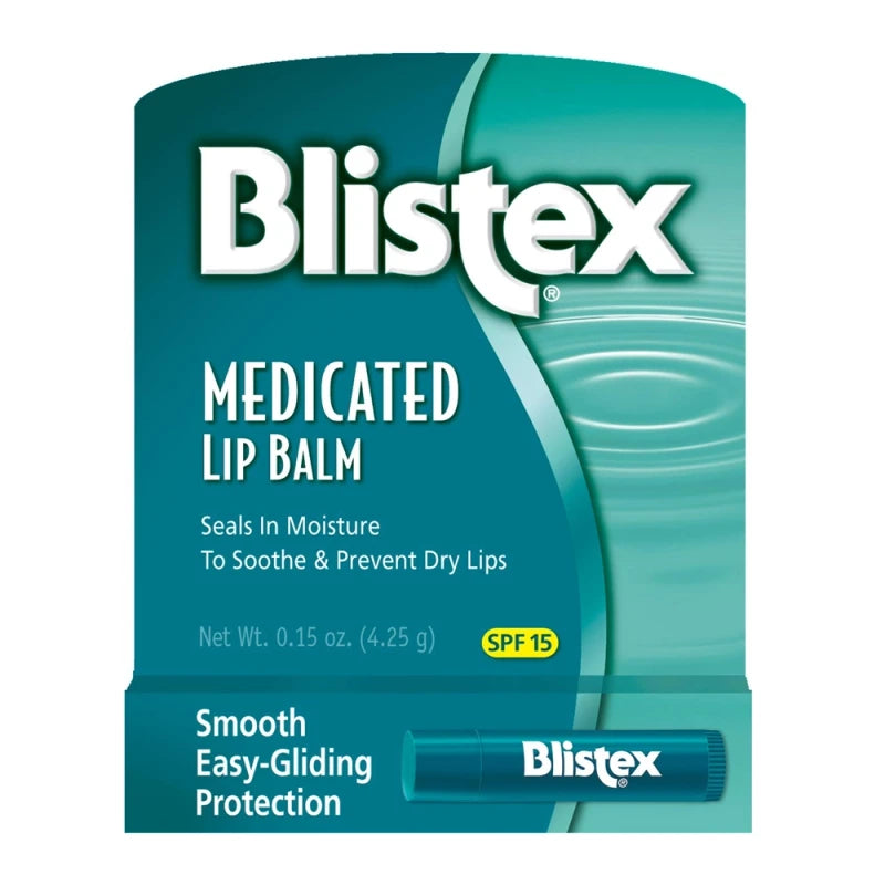 Blistex Medicated Lip Balm SPF 15 Green