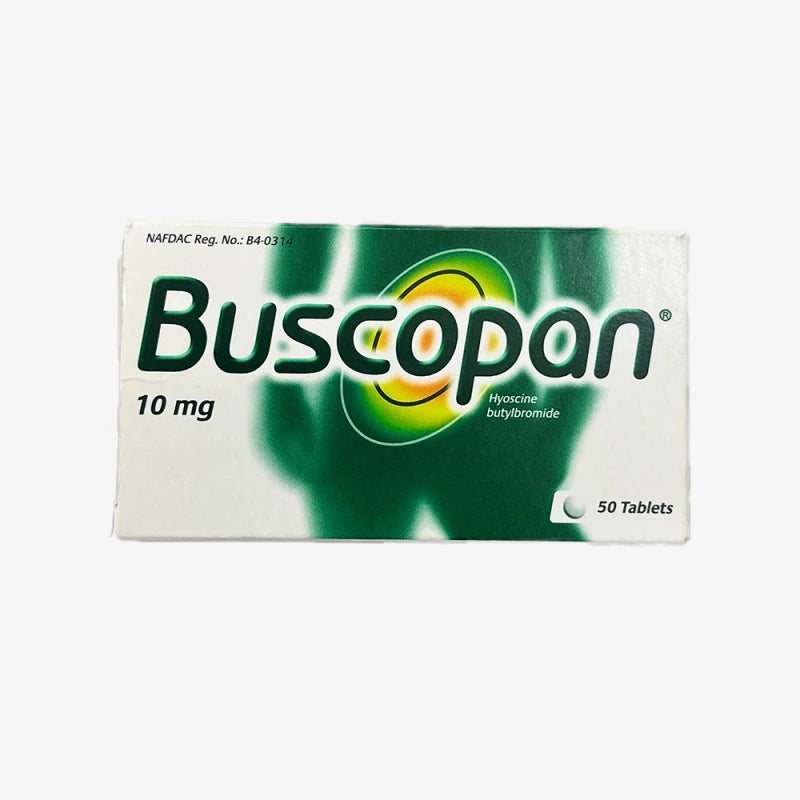 Buscopan 10mg 50’s