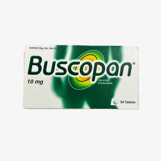 Buscopan 10mg 50’s