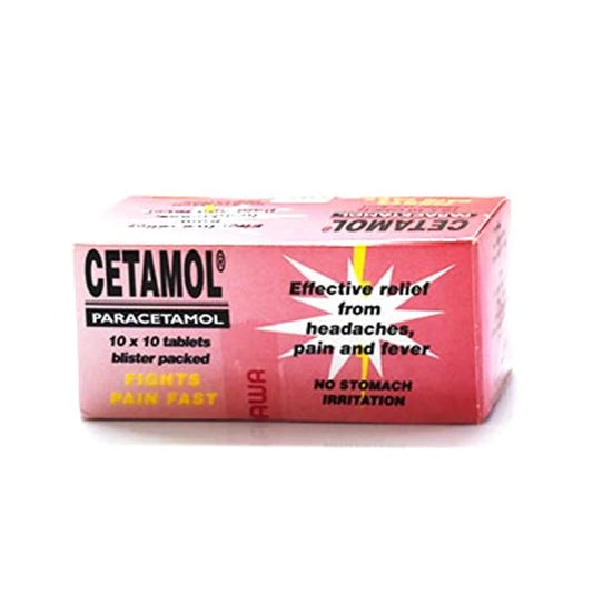 Cetamol Tablets 100’s