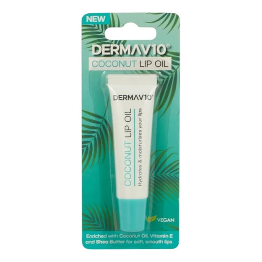 Derma V10 Lip Oil Coconut 10ml