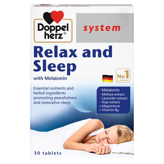 Doppelherz System Relax & Sleep Stress Relief Support 30’s