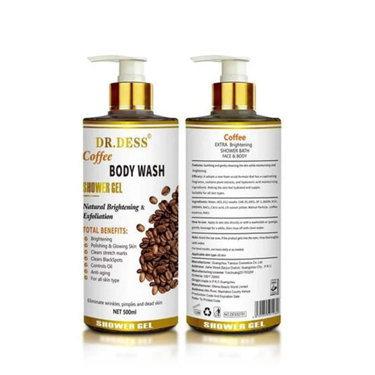 Dr. Dess Coffee Body Wash Shower Gel 500ml