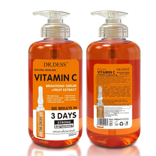 Dr. Dess Vitamin C Brightening Serum + Fruit Extract 500ml