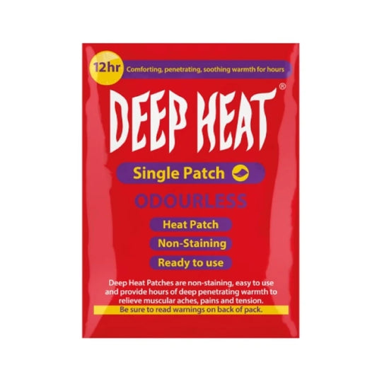 Deep Heat Odourless Heat Patch 1’s