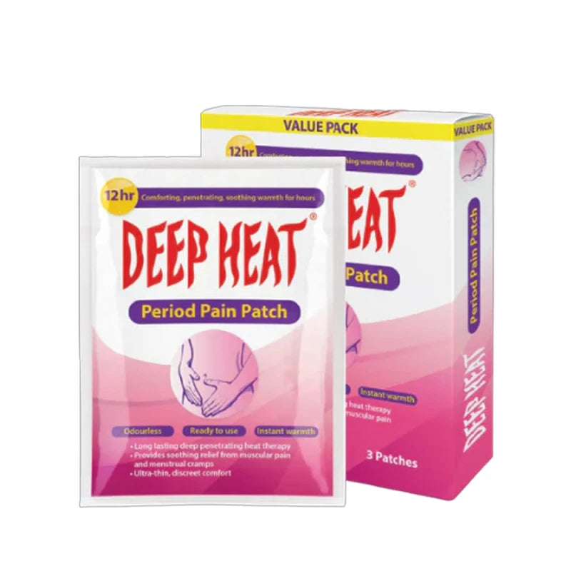 Deep Heat Period Pain Patch 1’s