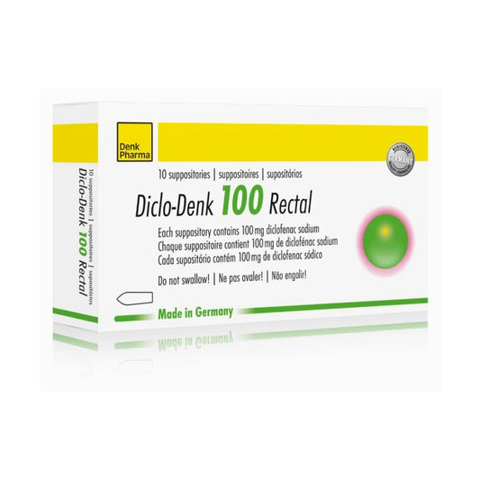 Diclodenk 100mg Suppositories 10’s