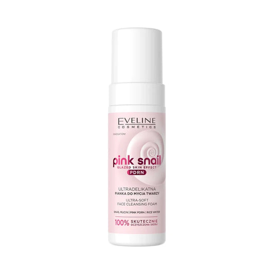 Eveline Ultra Soft Face Cleansing Foam Pink Snail