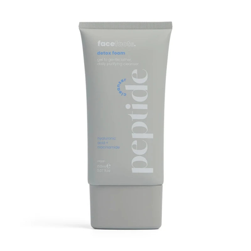 Face Facts Peptide Detox Foam Cleanser With Hyaluronic Acid And Niacinamide 150ml
