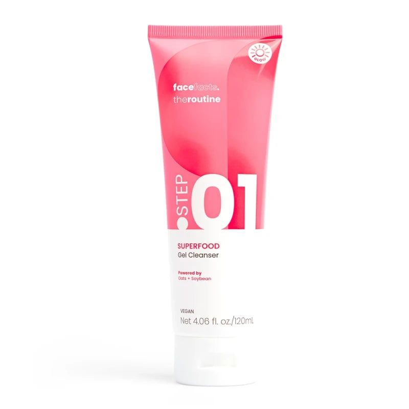 Face Facts The Routine Step 01 Superfood Gel Cleanser 120ml