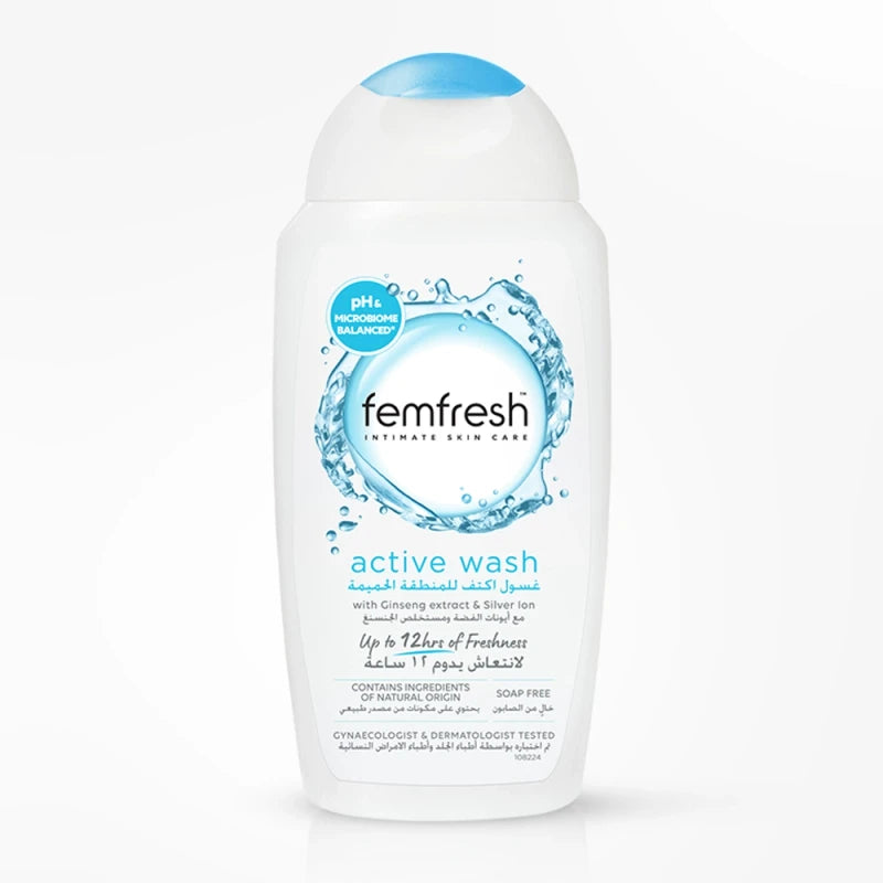 Femfresh Active Deodorising Wash 250ml