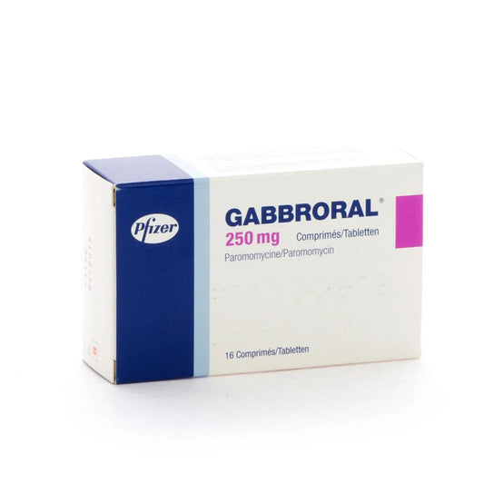 Gabbroral 250mg 12 S