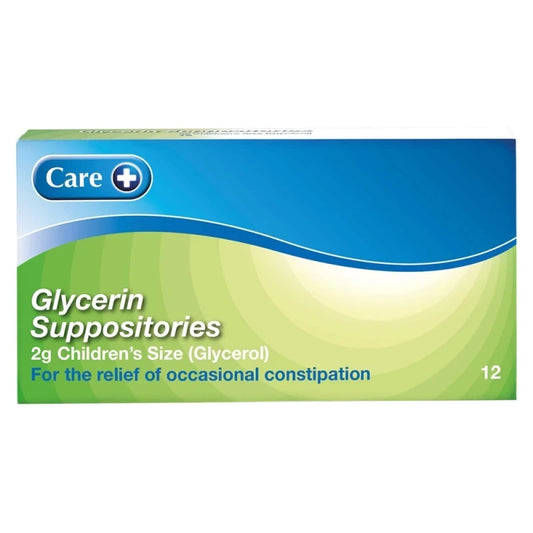 Glycerine Suppositories Child 2g 12s