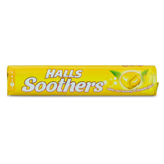 Halls Soothers Honey Lemon 45g