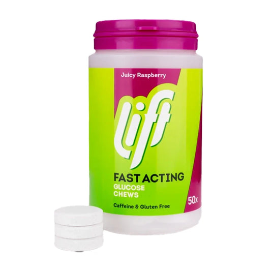 Lift Tablets Raspberry Tub 50 Tabs