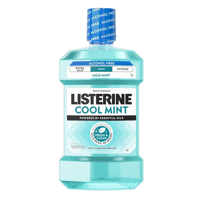 Listerine Cool Mint Milder Taste Zero Mouthwash 250ml