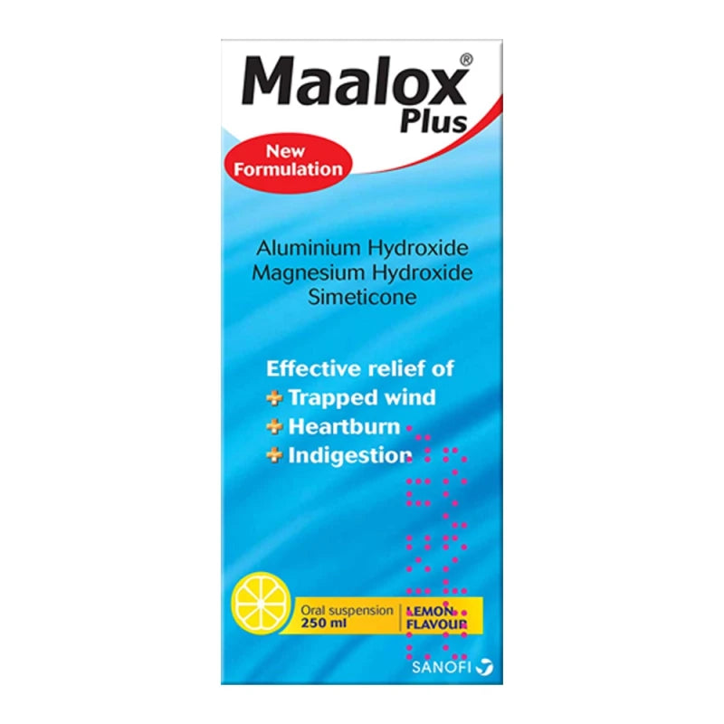 Maalox Plus Suspension 250ml
