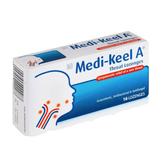 Medi Keel A Lozenges Regular 16 S