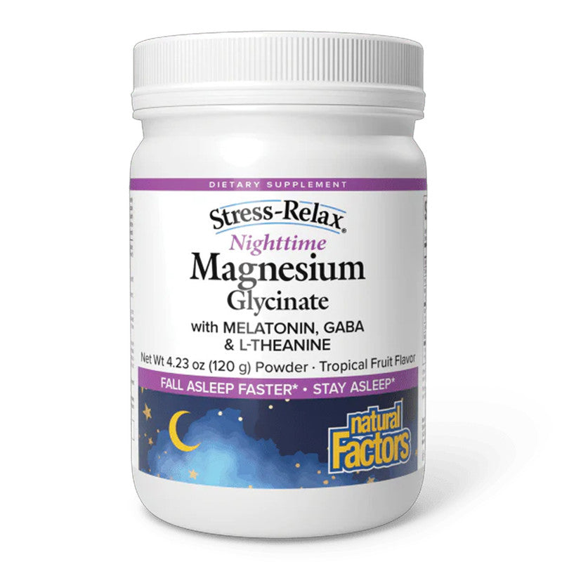 Natural Factors Nighttime Magnesium Bisglycinate 120g