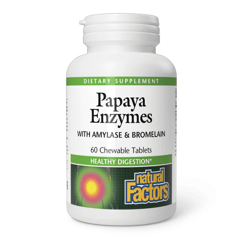 Natural Factors Papaya Enzymes 60 S